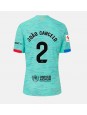 Barcelona Joao Cancelo #2 Ausweichtrikot für Frauen 2023-24 Kurzarm